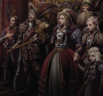 Warhammer Karl Franz family