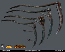 Total War Scythes Render