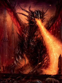 Magma dragon