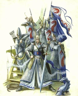 A company of Lothern Sea Guard.