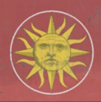 A flag of the Bilbalian Navy as depicted in .