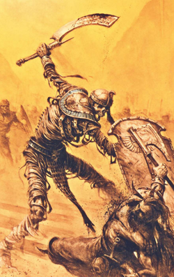 Warhammer Tomb Kings Tomb Guard Art