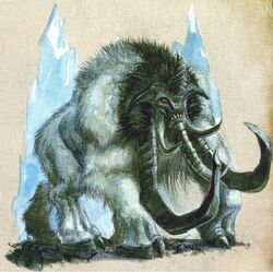 Thundertusk Ogre Kingdoms White Dwarf colour illustration
