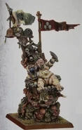 Games Workshop Warhammer - Epidemius Sur Palanquin - Nurgle - Métal Neuf