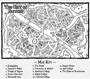 Warhammer Altdorf Map