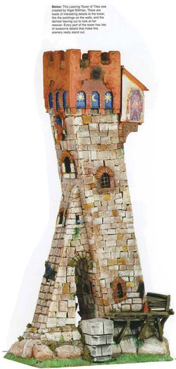 Leaning tower of tilea