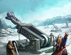 Warhammer Grugde Thrower by faroldjo