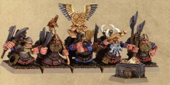 Torston Treehaka's Sea Axes Dwarfs 6th Edition miniatures