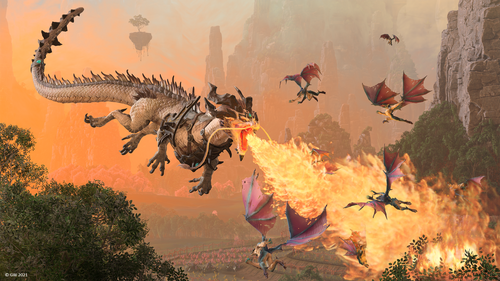 Zhao Ming Iron Dragon Cathay Total War Warhammer 3