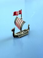 A Norse longship (Man O' War)