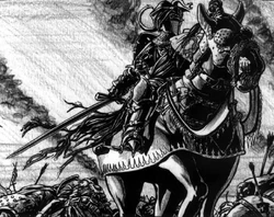 Mallobaude Black Knight Bretonnia