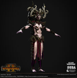 Total War Morathi Render 1