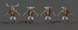 Gnoblar piggie back riders