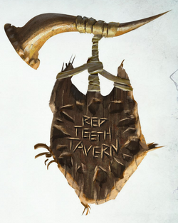 Red teeth