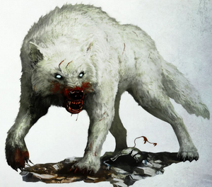 white wolf