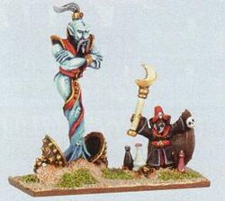 Arabian Djinn Araby Warmaster Miniatures