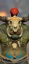 A Savage Orc Great Shaman as depicted in Total War: Warhammer III.