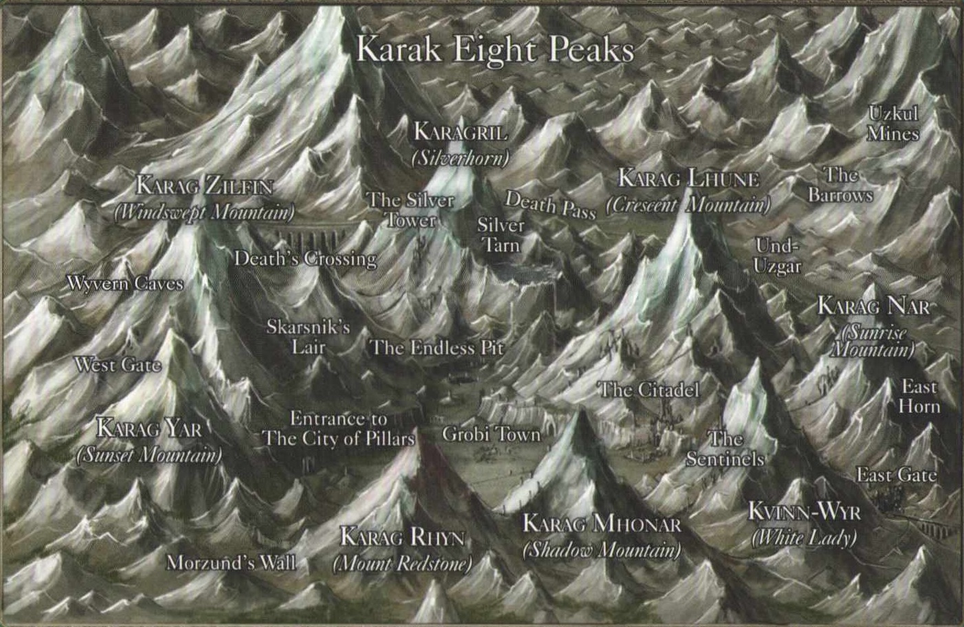 where is karak eight peaks