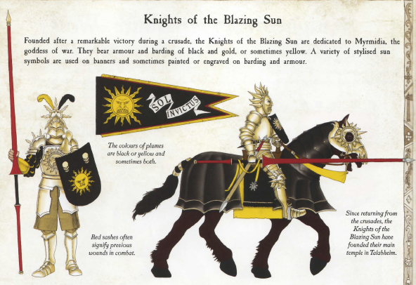 knight of the blazing sun