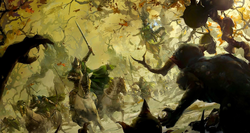 Warhammer Wood Elves Wild Hunt Art