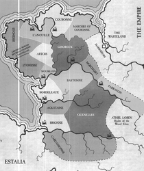 Dukedoms of Bretonnia Map