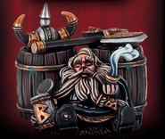 Josef Bugman, Nain Guerrier - Figurine Warhammer VF - Édition Spéciale Bar