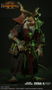 Renders of a Grey Seer, as created for Total War: Warhammer II