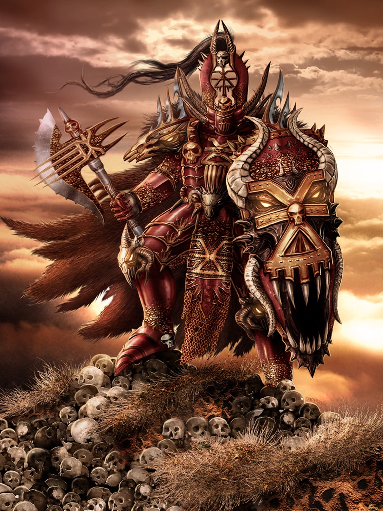 Drastisk Mesterskab krøllet Champion of Khorne | Warhammer Wiki | Fandom