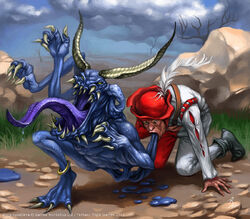Blue horror