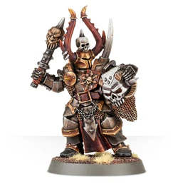 Warhammer Chaos - Élus Du Chaos (Warriors Chosen Command) - 5 Figurines Métal