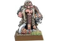 A Dwarf thane armed with a greataxe. (8th Edition)