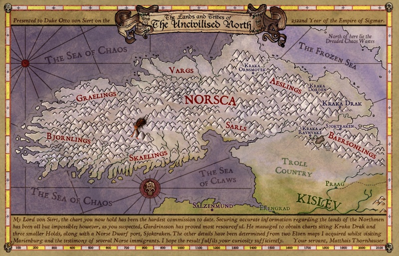 norsca warhammer map