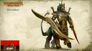 A Tomb Kings Necrosphinx