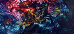 The Dreadfleet Against the Grand Alliance 2