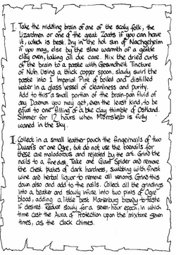 Potions of Thoughness and Fortitude