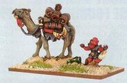 Arabian Camel 2 Araby Warmaster Miniatures