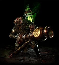 Enemy warpfire thrower