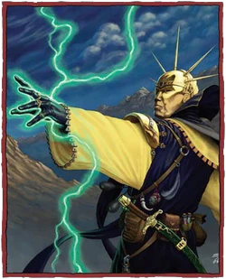 A , or , master of the , commands the power of the , .