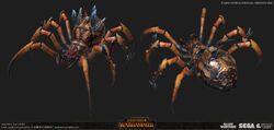 Total War Giant Spider Render 1