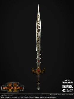 Sunfang as rendered for .