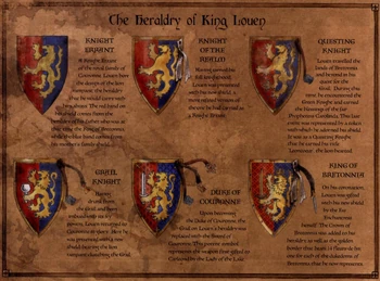 Louen Leoncoeur Heraldry
