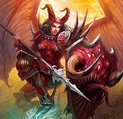 Locephax's essence was embedded within the shield of the  , a prison to which he had been condemned by the will of .