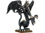 The Dark Elven Witch King Malekith mounted on a Black Dragon.