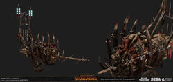 Total War Corpse Cart Render 1