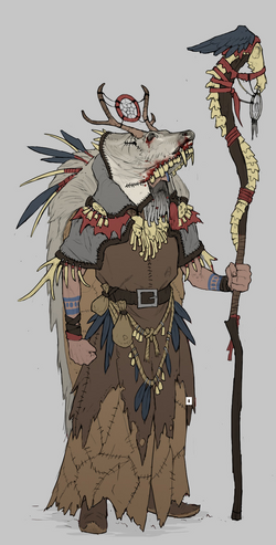 Total War Shaman Sorceror Concept Art
