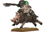 An Orc Boar Boy (8th Edition)