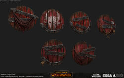 Total War Ungor Shields Render 1