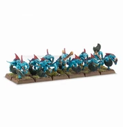 Warhammer Fantasy Lizardmen - Régiment Skink en boite sur