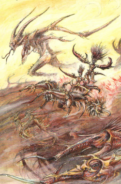 Warhammer Daemons of Chaos Hellflayer of Slaanesh