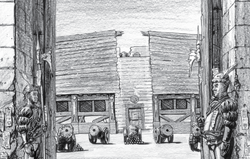 Imperial Gunnery School coutyard
